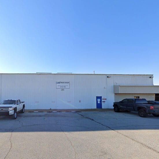 Exterior of Braden Shielding Building