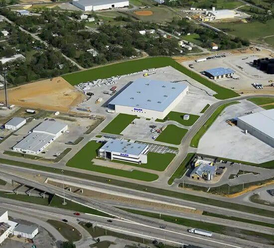 Sulzer Chemical Building Arial Shot