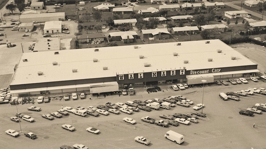 Walmart_1968_Timeline First WalMart Project, 1968