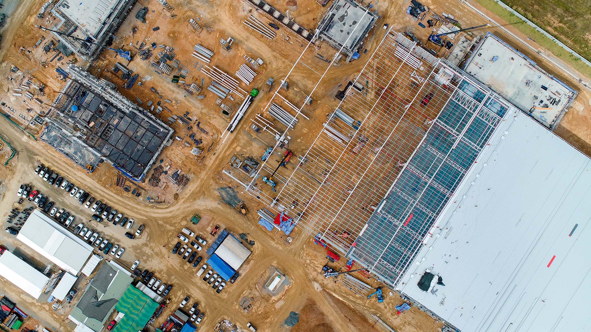 Jobsite Drone Image