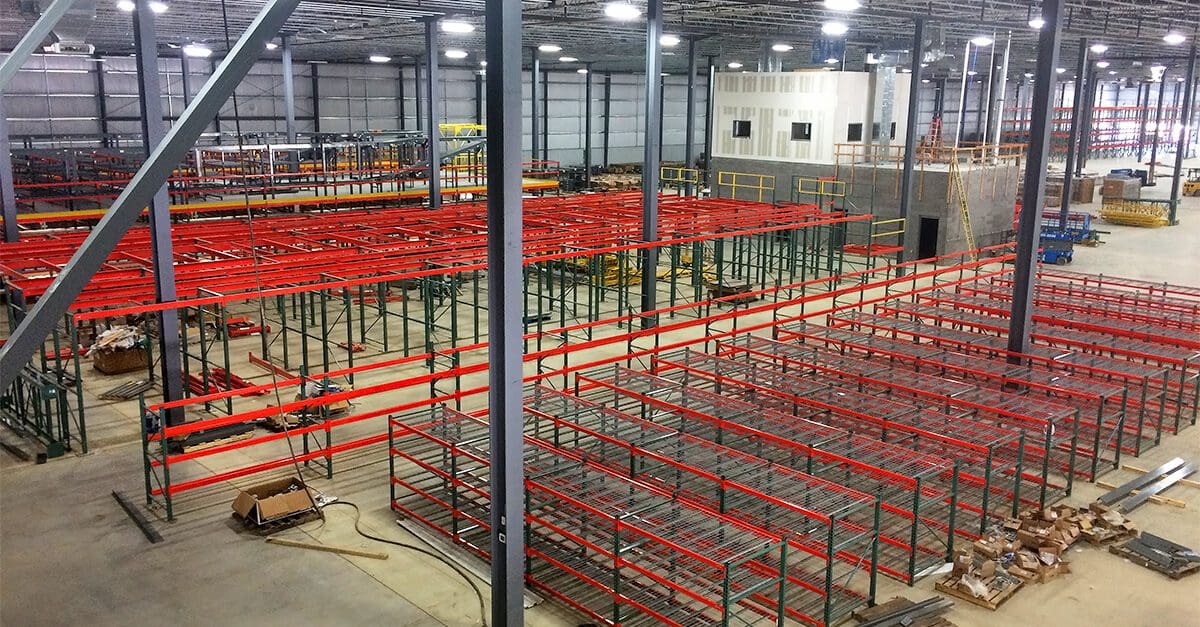 Jarboe Sales Interior Production Line Under Construction