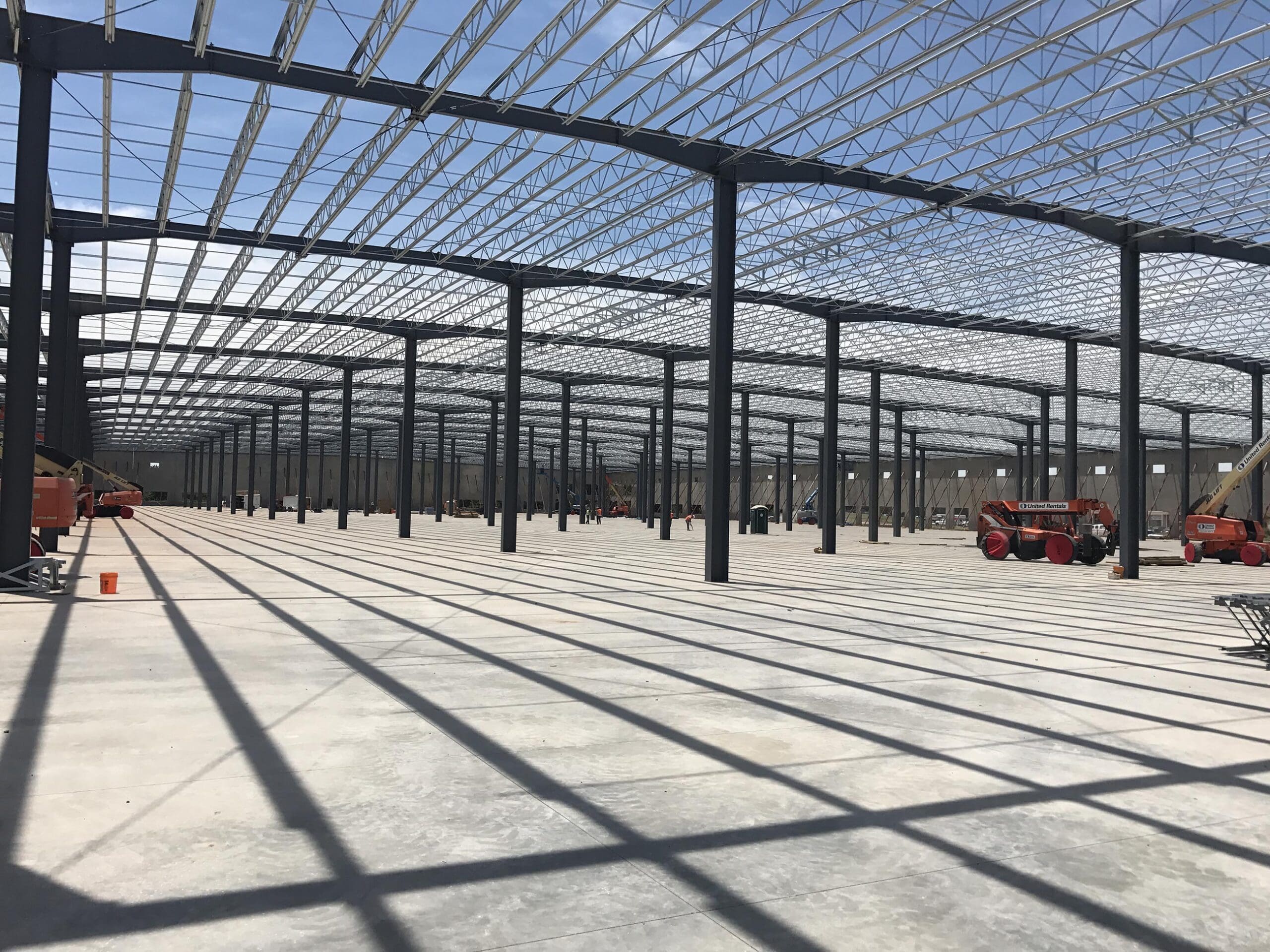 Amazon Sort OKC - 6-8-17 -Inside Building Looking SW Amazon Sort OKC – 6-8-17 -Inside Building Looking SW